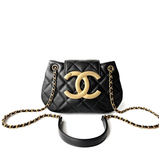 Chanel 24C Cruise Collection Large CC Logo Messenger Bag